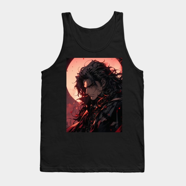 Hunters of the Dark: Explore the Supernatural World with Vampire Hunter D. Illustrations: Bloodlust Tank Top by insaneLEDP